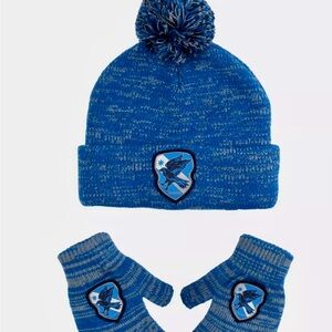 Harry Potter Ravenclaw Glove & Beanie Set BRAND NEW